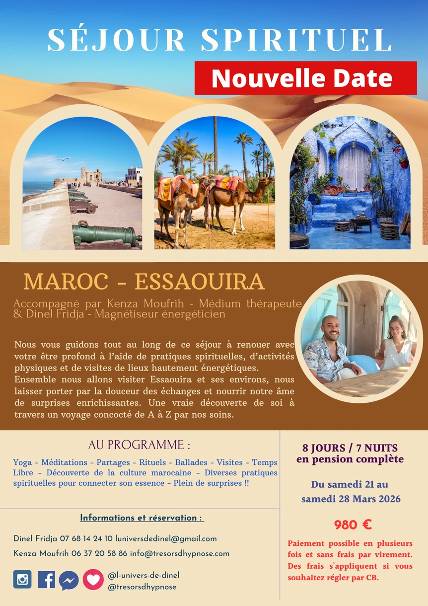 Flyer voyage Essaouira